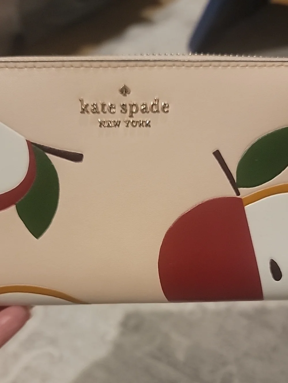 Kate Spade New York Honeycrisp Apple Continental Wallet
